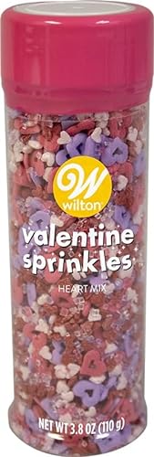 Wilton Tall Bottle Sprinkles Mix 4oz-Open Heart von Wilton