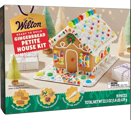 Wilton Unmontiertes Lebkuchenhaus-Set von Wilton