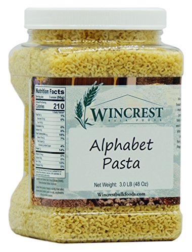 Alphabet-Nudeln, 1,4 kg von WinCrest Bulk Foods