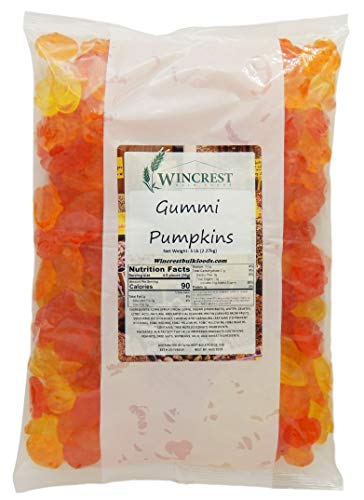 Herbst Gummi Kürbisse - 2,3 kg Beutel von WinCrest Bulk Foods