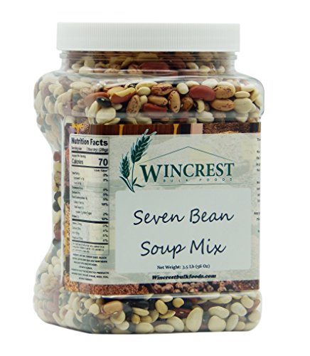 Seven Bean Suppenmischung – 1,6 kg Dose von WinCrest Bulk Foods