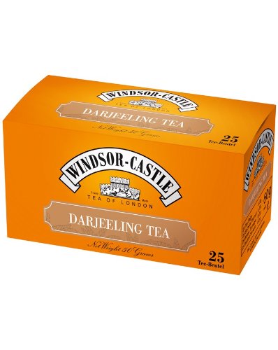 Windsor-Castle Darjeeling Tea, Beutel mit Umhüllung, 25er, 50 g von Windsor-Castle