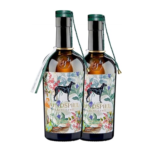 Liköre Windspiel Wacholder Hydrolat Medium Flasche 50 cl Sin Alcohol (Karton mit 2 Medium Flasche von 50 cl) von Windspiel