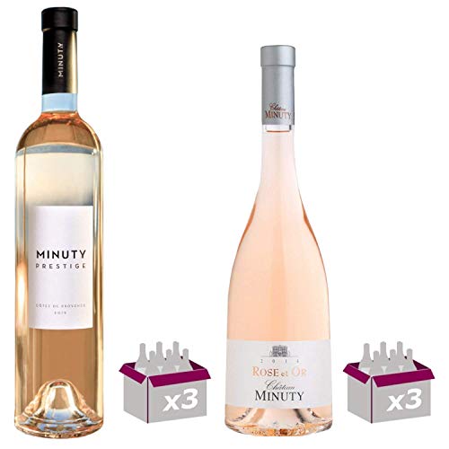 Best Of Provence - Minuty Prestige x3 & Rose et Or x3 - Rosé Côtes de Provence 2021 75cl von Wine And More