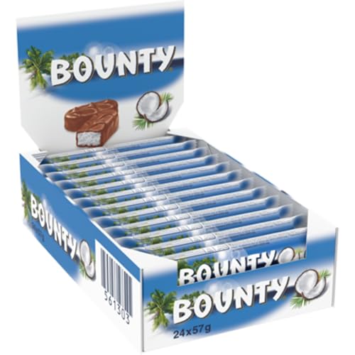 Bounty Barre chocolatée 57 g x 24 von Wine And More