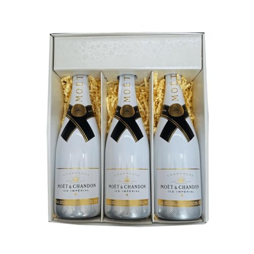 Coffret Blanc : Moët & Chandon Ice – Champagne – Demi sec – (3 x75cl) von Wine And More