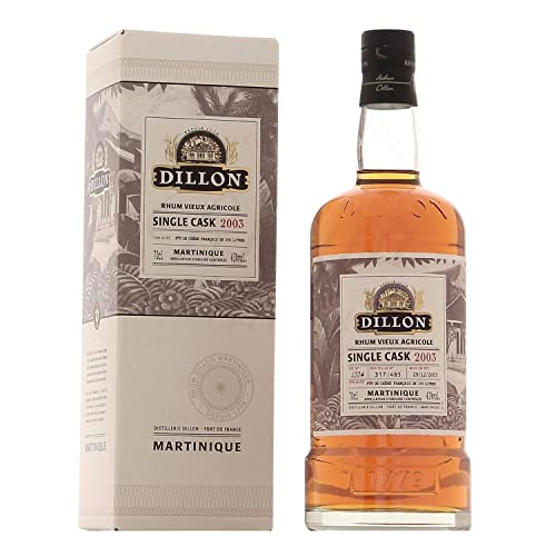 : Dillon Rhum Single Cask 2003 Fût 1004 43%- 70cm von Wine And More