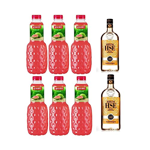 Granini – Nectar Goyave – (6x1L) - Rhum HSE 40° 2x1L von Wine And More