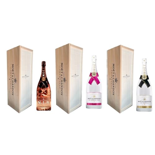 Moët et Chandon - 1 Ice Impérial Rosé - 1 Ice Impérial - 1 NIR - Wooden box - (3x1L5) von Wine And More