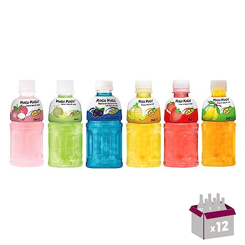 Wine And More Mogu Mogu - Litschi - Melone - Schwarze Johannisbeere - Ananas - Erdbeere - Mango - 12x32cl von Wine And More