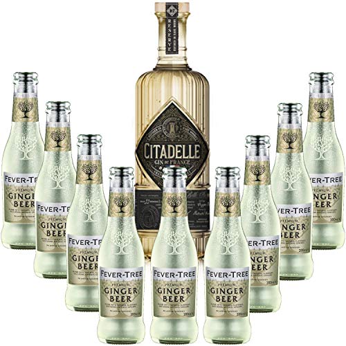 Pack Gintonic - Citadelle Gin Reserve 9 Fever Tree Ginger Beer Water - (70cl 20cl * + 9) von Wine And More