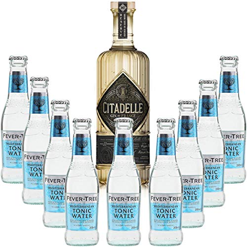 Pack Gintonic - Citadelle Gin Reserve 9 Fever Tree Mediterranean Water - (70cl 20cl * + 9) von Wine And More