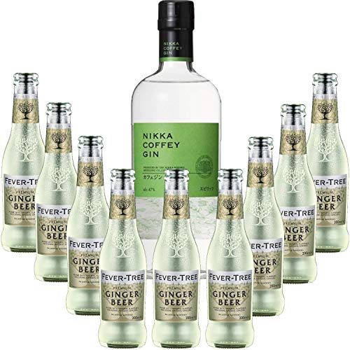 Pack Gintonic - Nikka Gin + 9 Fever Tree Ginger Beer Water - (70cl 20cl * + 9) von Wine And More