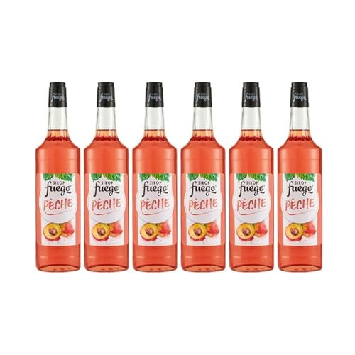 Sirop Fuego Pêche - 6 x 1L von Wine And More