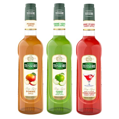 TEISNE Apfelsirups - Apple, Green Apple, Love Apple - 3x70cl von Wine And More