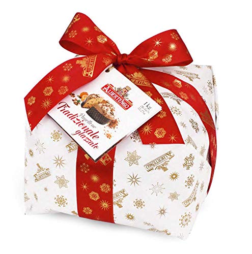 Traditionelle Panettone glasierte 6 Stücke Albertengo - Renommierte Panettone Artisan Weihnachten 2020 – Code 97 von Wine Gift Baskets