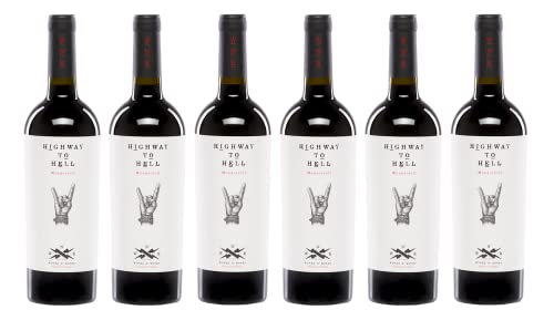 6x 0,75l - 2023er - Wines n' Roses - Highway To Hell - Monastrell - Valencia D.O.P. - Spanien - Rotwein trocken von Wines n' Roses