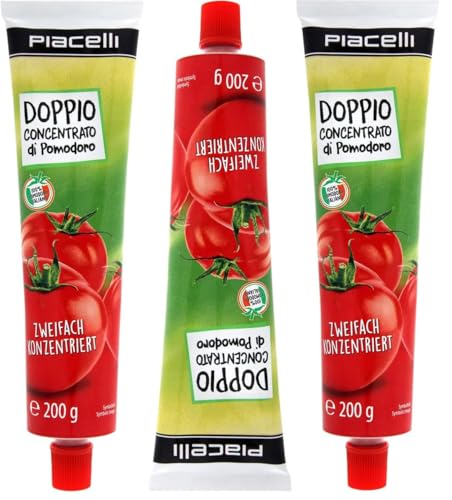 Piacelli Tomaten-Konzentrat, 200 g, 3 Stück von Winesfromspain