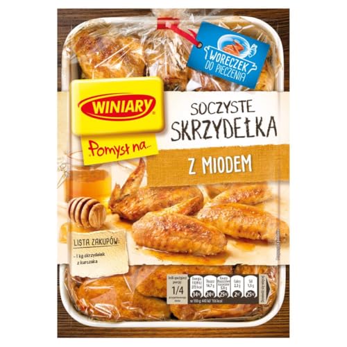 Idee für saftige Flügel mit Honig / Pomysl na soczyste skrzydelka z ziemniakami - Winiary von Winiary