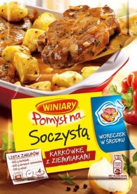 Idee für saftige Schweineschulter mit Kartoffeln / Pomysl na soczysta karkowke z ziemniakami - Winiary von Winiary