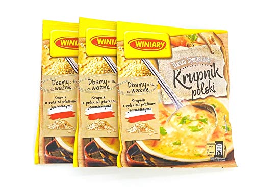 WINIARY Krupnik Polski SOUP 3er Pack (9 Portionen) Made in Polen von Winiary