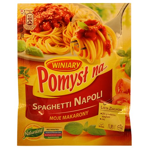 WINIARY Pomysl na... Spaghetti Napoli 47 g von Winiary