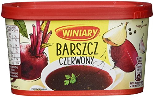 Winiary Polnische Rote Bete Trockensuppe "Barszcz", 5er Pack (5 x 170 g) von Winiary