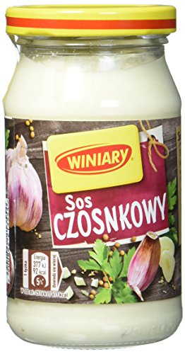 Winiary polnische Knoblauchsauce, 6er Pack (6 x 250 g) von Winiary