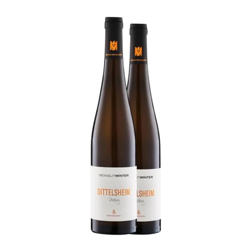 Winter Dittelsheim Riesling Trocken Erste Lage 75 cl Weißwein (Karton mit 2 Flaschen von 75 cl) von Winter