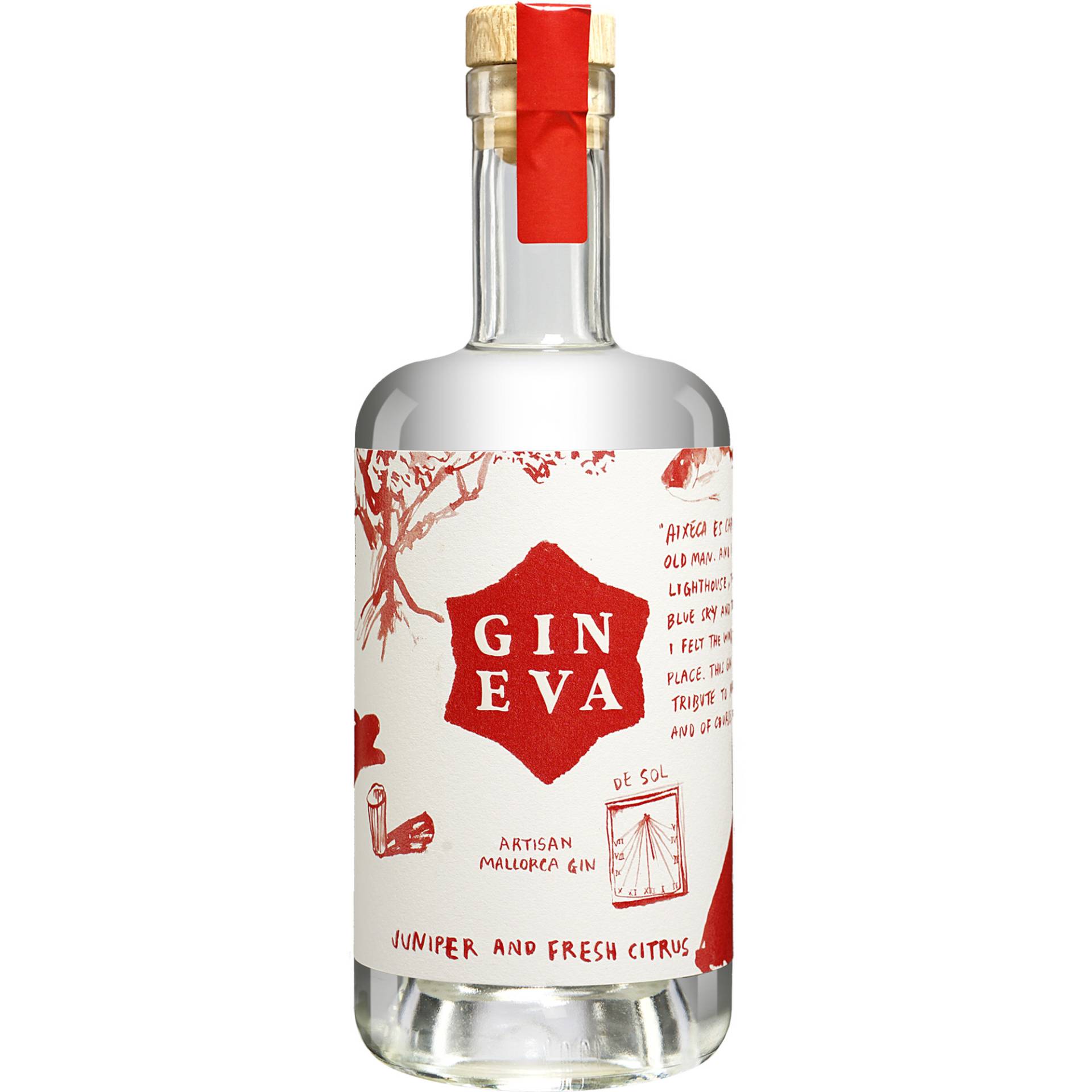 Gin Eva  0.7L 45% Vol. aus Spanien von Winterling