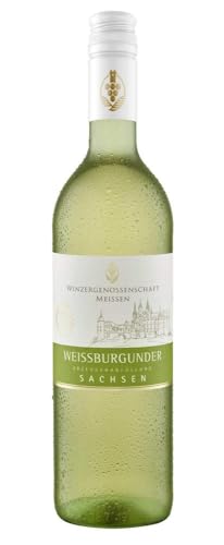 WG Meissen Weißburgunder Sachsen, trocken (1 x 0,75 l) von Winzergenossenschaft Meissen