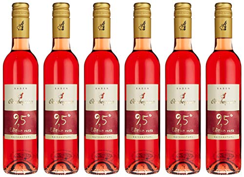 Winzergenossenschaft Oberbergen 9,5 Grad Edition rosa Halbtrocken (6 x 0.5 l) von Winzergenossenschaft Oberbergen