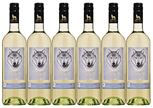 Winzergenossenschaft Wolfenweiler Dürrenberg Grauer Wolf Grauer Burgunder QW trocken (6 x 0,75L) von Winzergenossenschaft Wolfenweiler