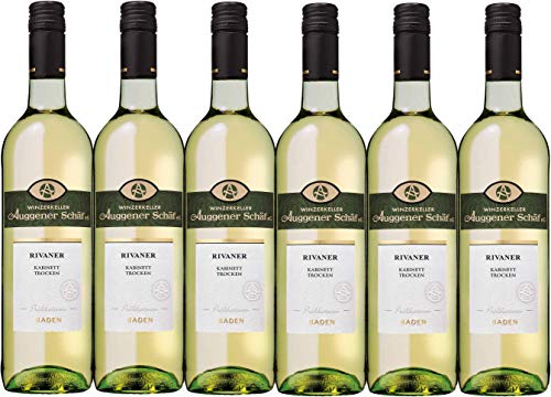 Winzerkeller Auggener Schäf Rivaner Kabinett trocken (6 x 0,75L) von Winzerkeller Auggener Schäf eG