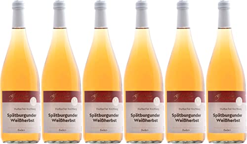 Alfred Huber Spätburgunder Weißherbst 2023 Halbtrocken (6 x 1.0 l) von WirWinzer