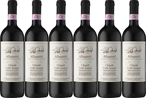 Allegretti Azienda Biologica - Edoardo Dilaghi Chianti Colli Senesi DOCG 2022 Trocken Bio (6 x 0.75 l) von WirWinzer