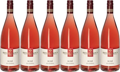 Brenneis-Koch Gutswein Rosé Feuerberg 2023 Halbtrocken (6 x 1.0 l) von WirWinzer