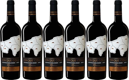 Cantina Colonnella Cinque Colli Riserva Controguerra DOC 2021 Trocken (6 x 0.75 l) von WirWinzer