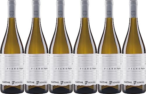 Cantine Losito Fiano Puglia IGP 2023 Trocken Bio (6 x 0.75 l) von WirWinzer