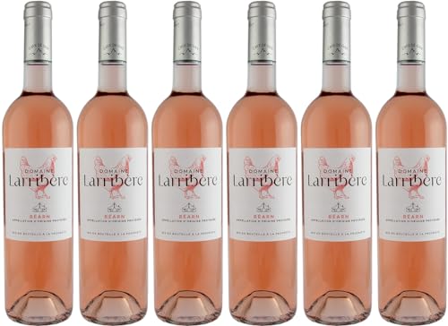 Cave de Jurancon Domaine Larribère Rosé Béarn AOP 2024 (6 x 0.75 l) von WirWinzer