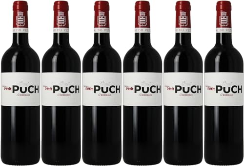 Château du Petit Puch Le Bordeaux Bordeaux AOP 2022 Trocken (6 x 0.75 l) von WirWinzer