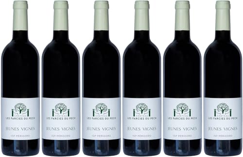 Château les Farcies du Pech Jeunes Vignes Périgord IGP 2021 Trocken (6 x 0.75 l) von WirWinzer