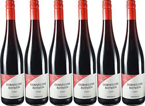 Dieter Heinz Dornfelder Rotwein 2023 Trocken (6 x 0.75 l) von WirWinzer