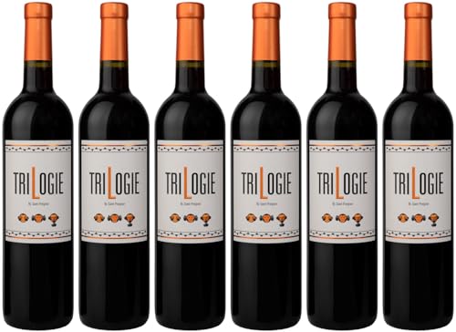 Domaine Saint-Preignan Trilogie Rouge Pays d'Oc IGP 2022 Trocken (6 x 0.75 l) von WirWinzer