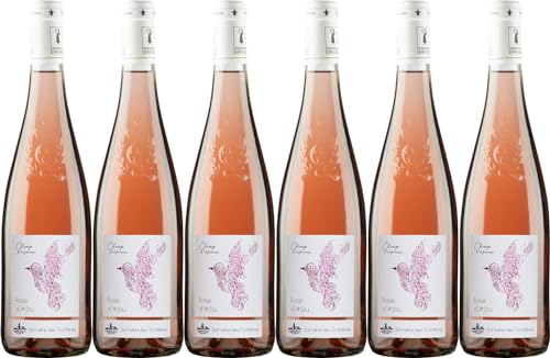 Domaine des Trottières Champ d'Oiseaux Rosé d'anjou AOP 2024 Lieblich (6 x 0.75 l) von WirWinzer