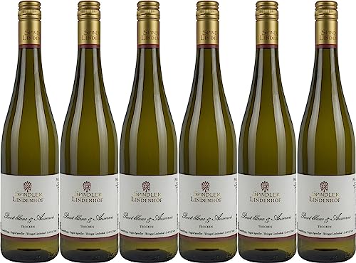 Eugen Spindler Lindenhof Pinot Blanc & Auxerrois Cuvée 2022 Trocken (6 x 0.75 l) von WirWinzer