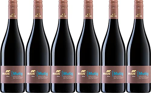 Familienweingut Braun (Mutig Shiraz 2022 Trocken (6 x 0.75 l) von WirWinzer