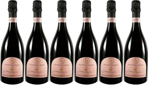 Francesca Mara Lambrusco Rosato Reggiano DOC 2022 Lieblich (6 x 0.75 l) von WirWinzer