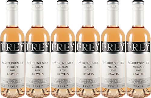 Frey Spätburgunder/Merlot Eiswein Rosé 2016 Edelsüß (6 x 0.375 l) von WirWinzer