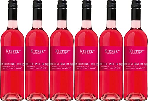 Friedrich Kiefer Schmetterlinge im Bauch Cuvée Rosé 2023 Feinherb (6 x 0.75 l) von WirWinzer